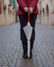 The Royal Rose – Luxury Women's Umbrella with 24K Gold Handle
