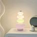Colorful and Artistic Rainbow Candy Unique Glass Floor/Table Lamp