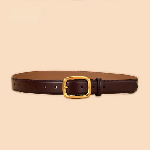 Stylish vintage leather belt