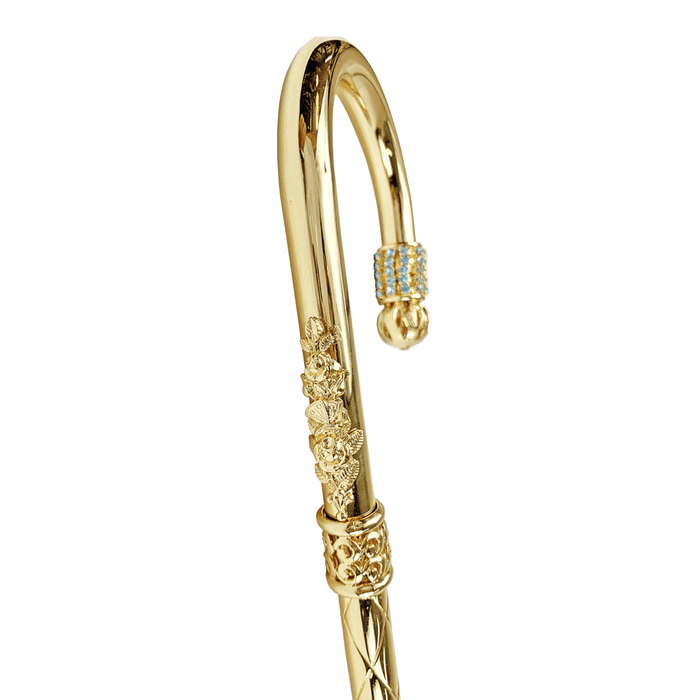 Handcrafted Luxury Gold-plated 24K Walking Cane