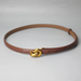 Stylish knot buckle belt