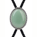 Pure Jade Neck Tie Stone Malaysia Jade Green Necklace