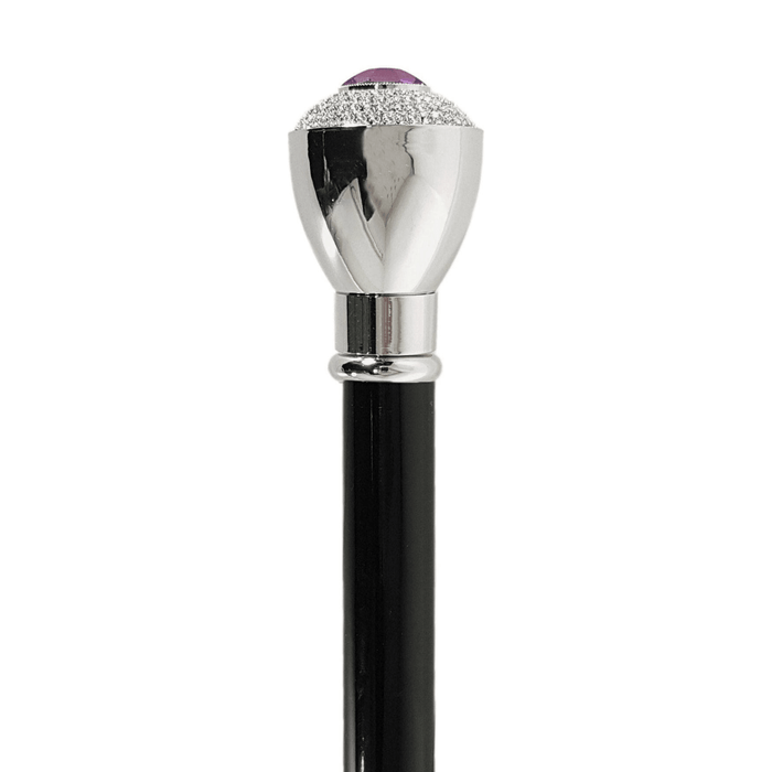 Luxury Walking Stick - Swarovski Crystal Knob