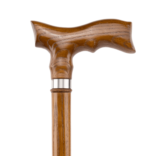 Hand Carved Anatomic Derby Cane for Classic Style