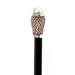 Walking Stick with Pearl and Fuchsia Color Rhinestones