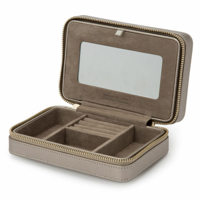 Wolf Palermo Zip Case Pewter 213678