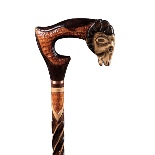 Animal walking cane handle