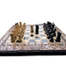 Handmade Wooden Chess Set 3 In 1, 60×30×9 cm