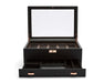 Wolf Axis 10 Piece Copper Watch Box With Drawer 488216