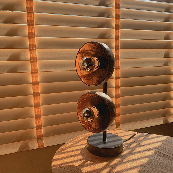 Elegant and Uniques Two Spheres Design Table Lamp