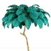Elegant Feather-Inspired Floor Lamp with a Soft and Luxurious Design