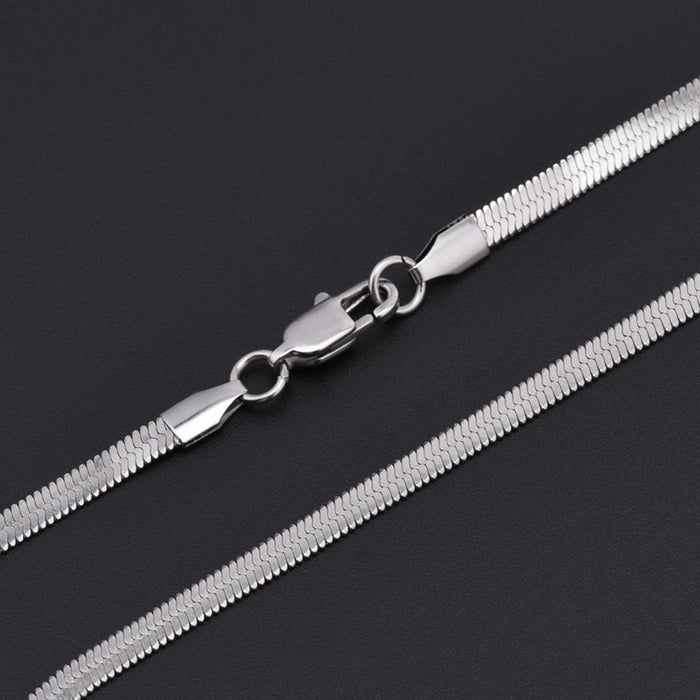 Unique Serpent Bracelet 925 Silver 3mm