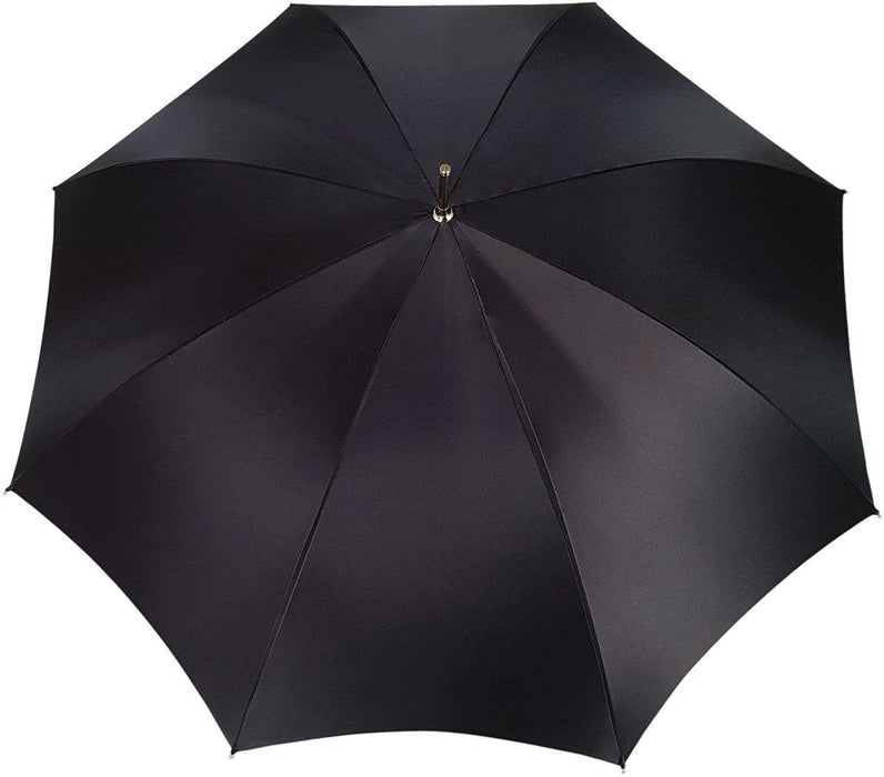 Unique Black And White Pattern Plaid Double Cloth Umbrella