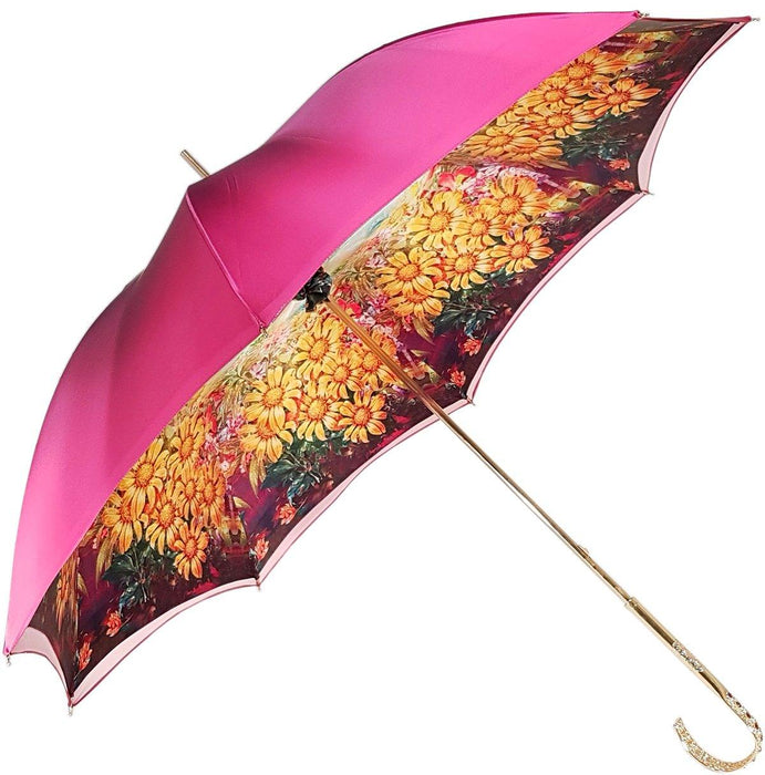 Lovely Fuchsia Exclusive Flowered Shade Umbrella