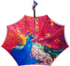 Avant-garde designer umbrella with abstract art designs and avant-garde color combinations