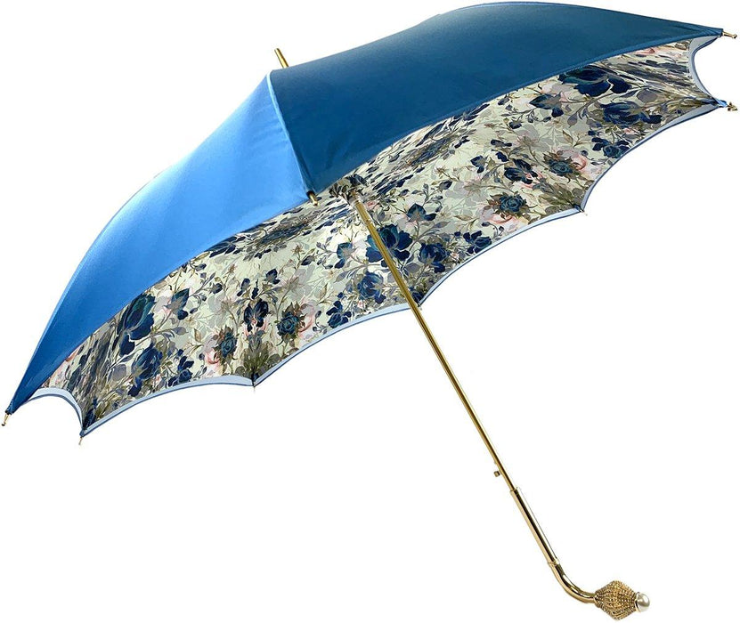 Classy luxury umbrella with wooden handle