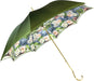 Designer umbrella with sleek modernist design and minimalist monochrome palette