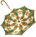 Elegant women's umbrella with dual canopy design