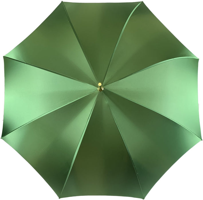 Double canopy umbrella in fashionable green color