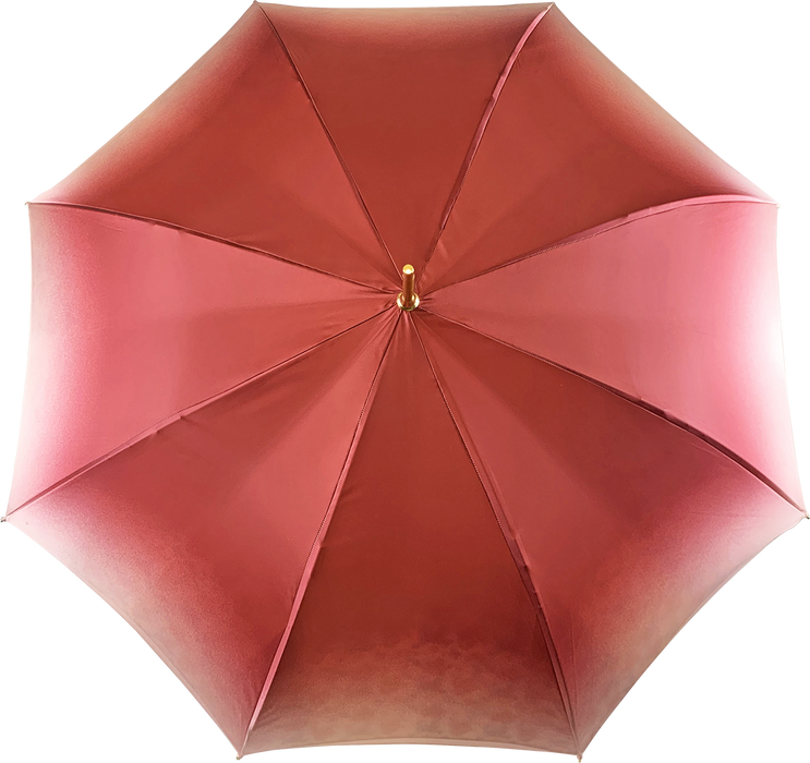 Sophisticated parasol with luxury materials