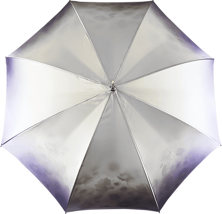 Luxury Sparkling Lilac Umbrella with Anemones