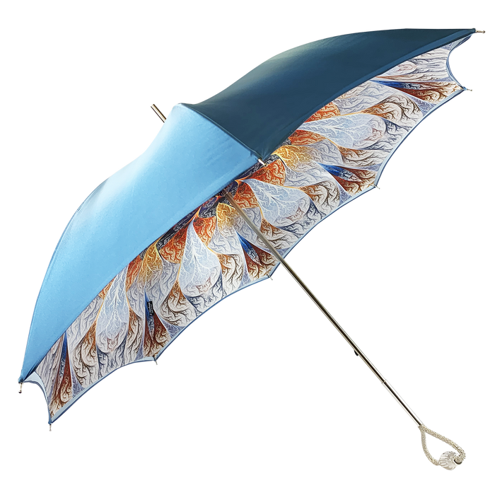Stylish umbrella inspired by the sea