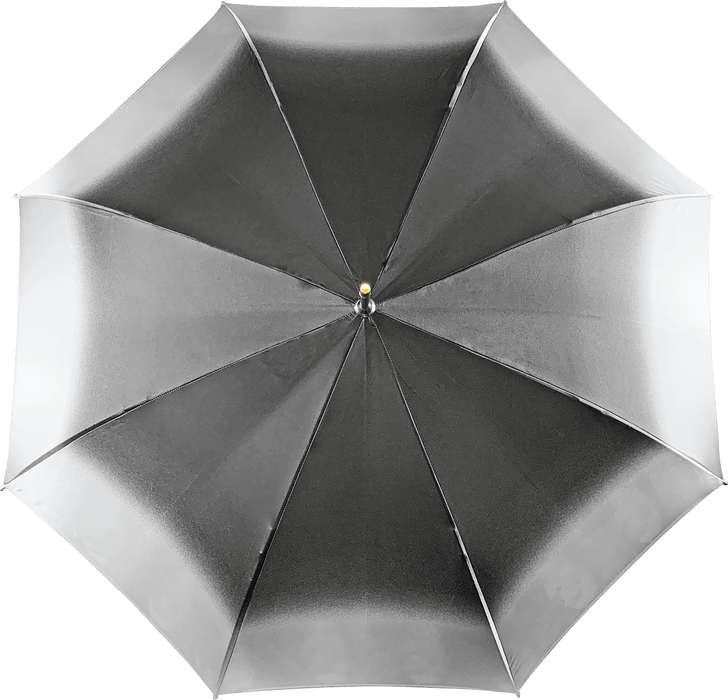 Stunning Grey Umbrella with Anemones Design