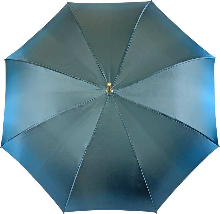 Trendy umbrella with elegant floral pattern