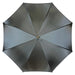 Stunning Grey Umbrella with Light Purple Inside