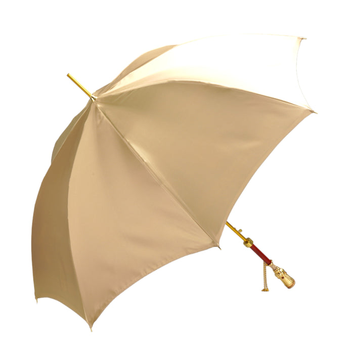 Chic umbrella with glamorous crystal handle