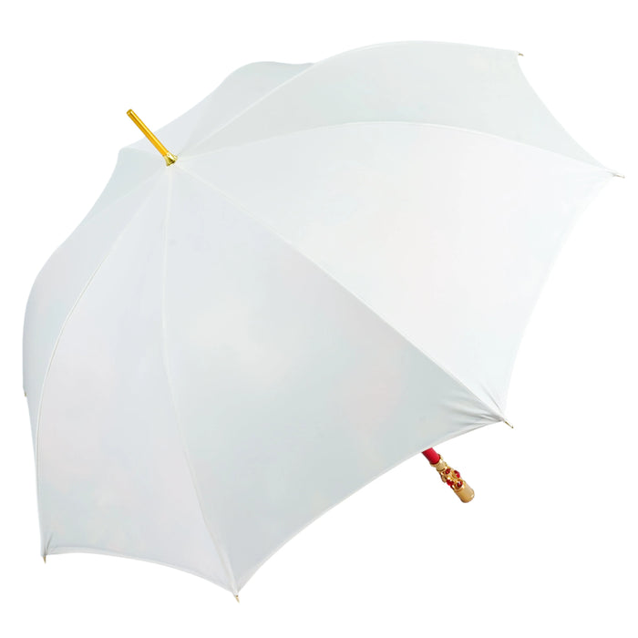 The Royal Rose – Luxury Women's Umbrella with 24K Gold Handle