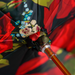 The Royal Rose – Luxury Women's Umbrella with 24K Gold Handle