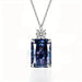 925 Silver Moissanite Pendant Necklace – Exclusive Design Jewelry