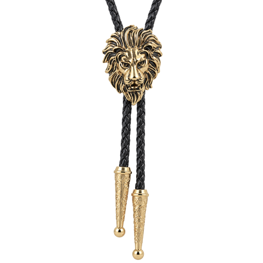 Lion Bolo Tie For Men