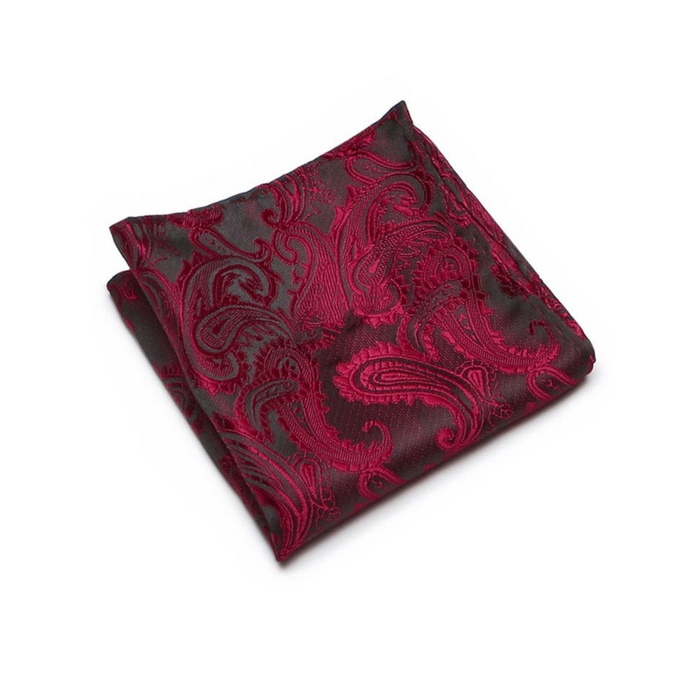 Men's Manual Rolled Luxury Silk Handkerchief, Pocket Square