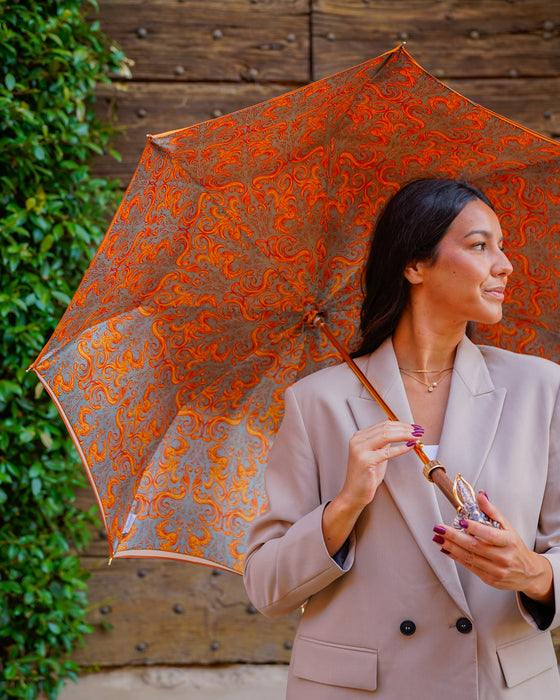 Golden Elephant Umbrella Bold and Exotic Elegance
