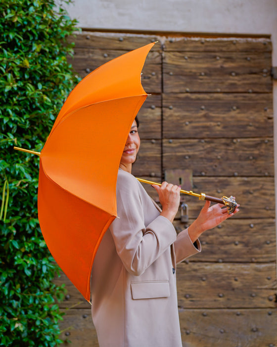 Golden Elephant Umbrella Bold and Exotic Elegance