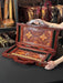 Exclusive wooden carved backgammon set, handmade