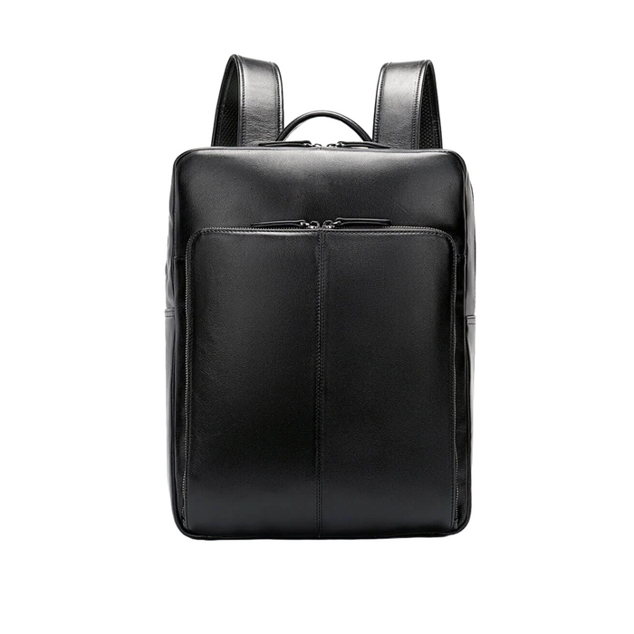 Genuine Leather Luxury Black Backpack