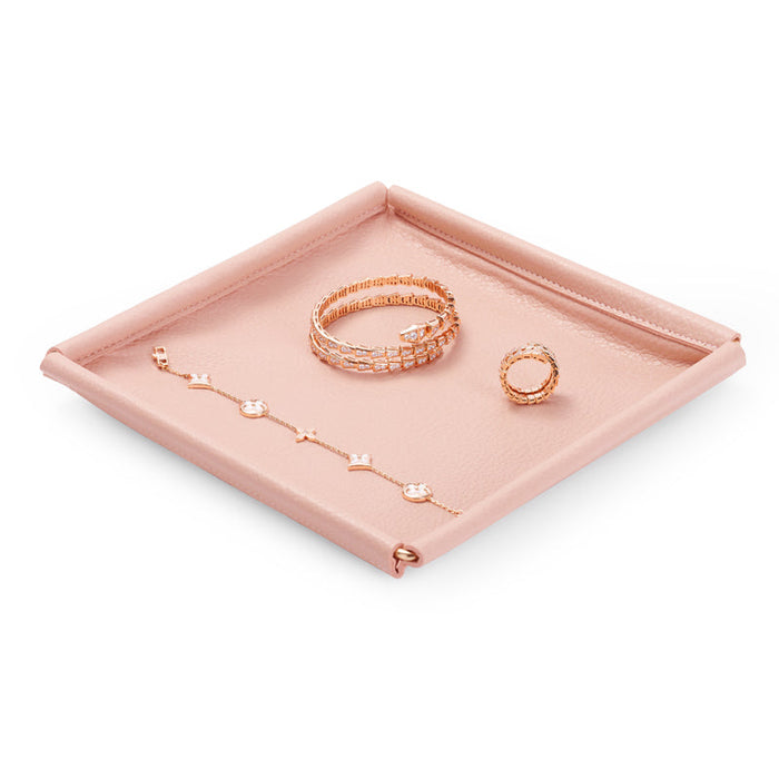 Vibrant pink jewelry organizer tray