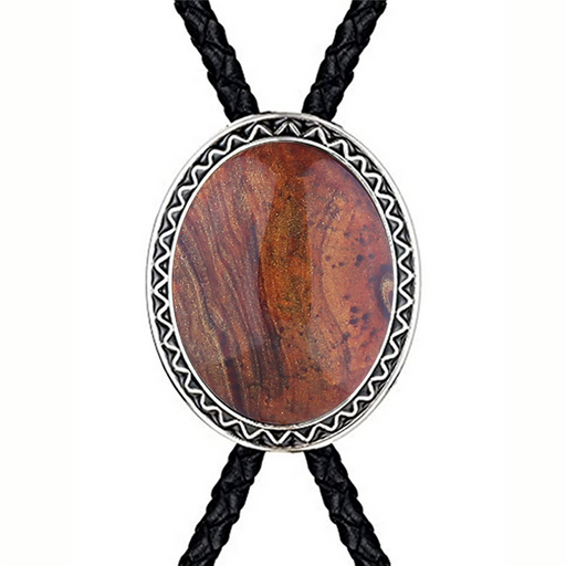 Brown bowler tie Mens Bolo Tie For Wedding Formal Tie