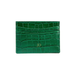 Luxury Leather Card Holder in Crocodile Leather