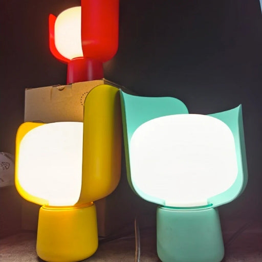 Charming Petal-Inspired Post-Modern Table Lamp with an Artistic Touch