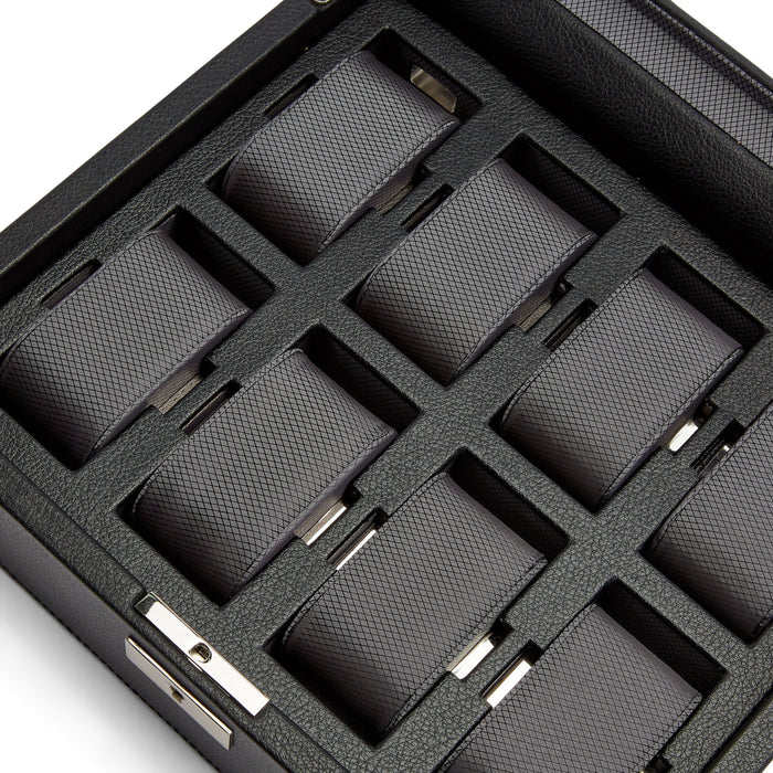 Wolf Viceroy 8 PC Watch Box Black 466002