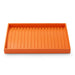 Modern stackable orange jewelry organizer tray