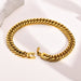 Gold Verona Bracelet 8mm Stainless Steel