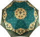 Durable folding umbrella with designer color combination