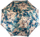 Durable folding umbrella with cheerful floral motif