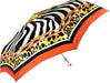 Fashionable zebra print umbrella with chains design