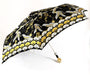 Fashionable folding umbrella for women with heron pattern